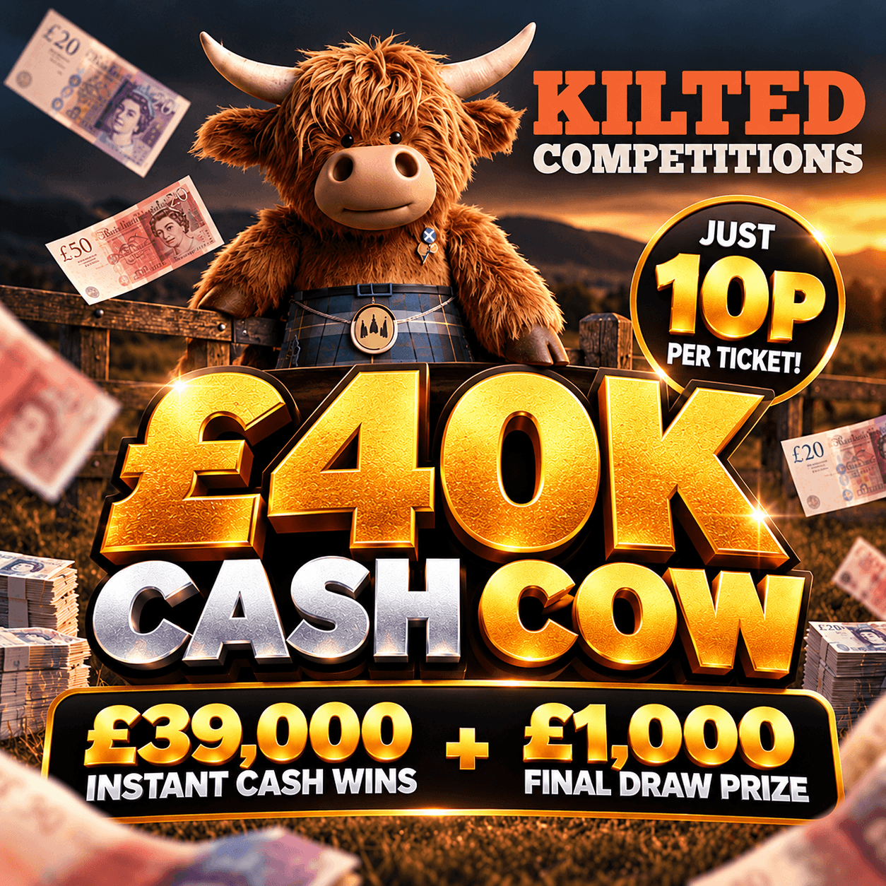 £40,000 Kilted Cash Cow