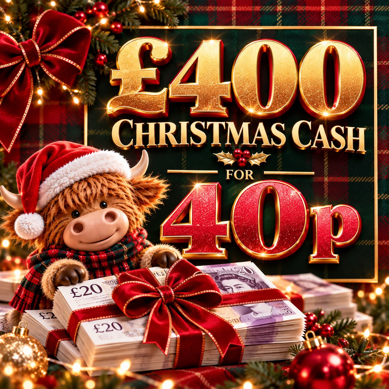 Win £400 Christmas Cash