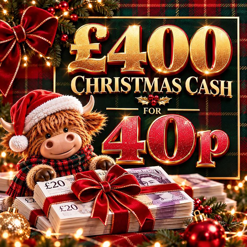 Win £400 Christmas Cash
