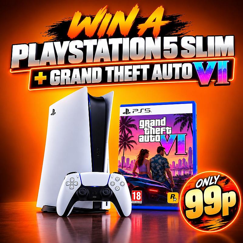 PS5 Slim + Grand Theft Auto VI