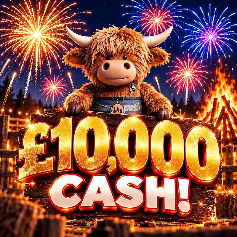 WIN £10,000 CASH For ONLY £2