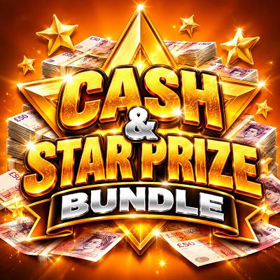 £25 Cash & 5 Tickets into the Monthly star prize 