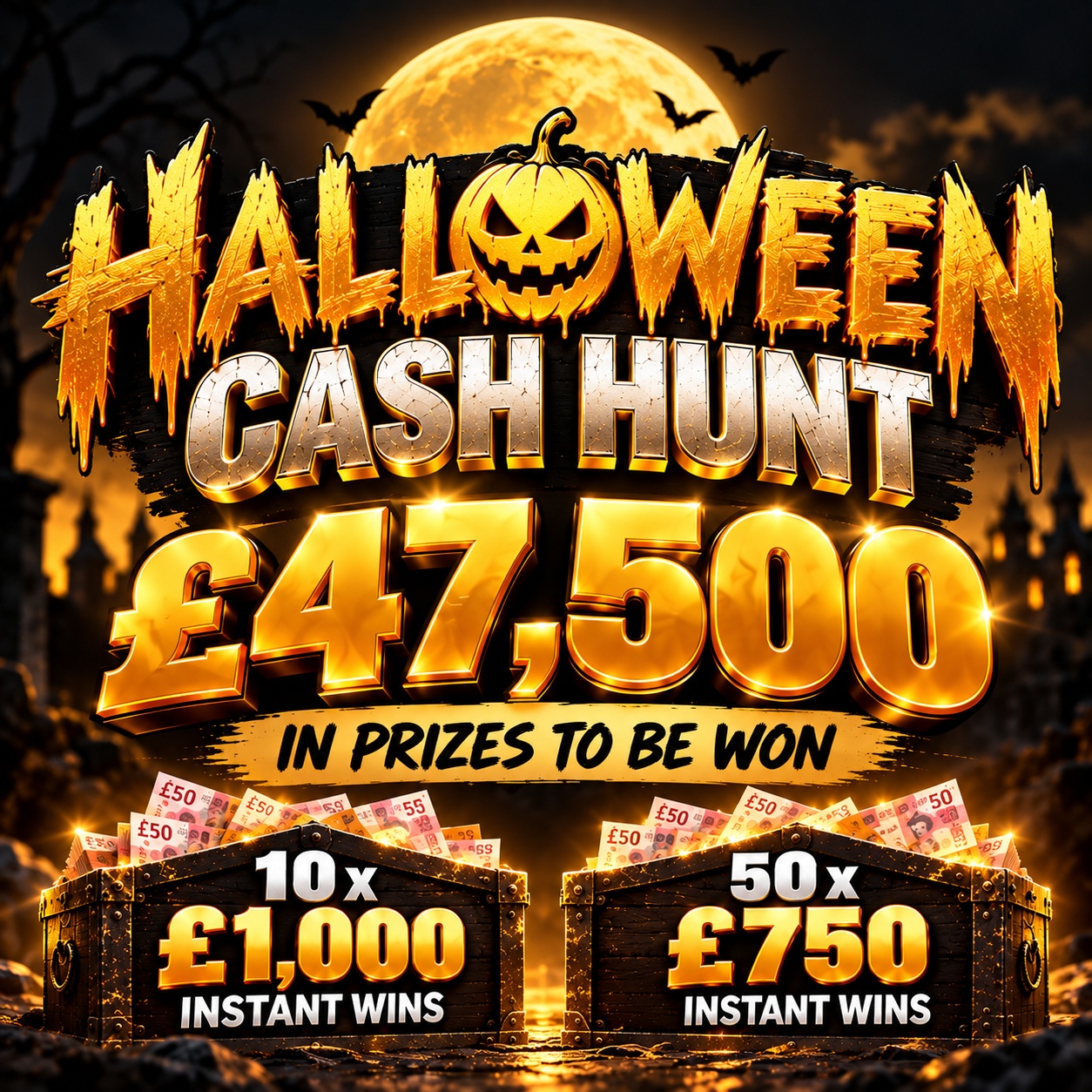 HALLOWEEN CASH HUNT