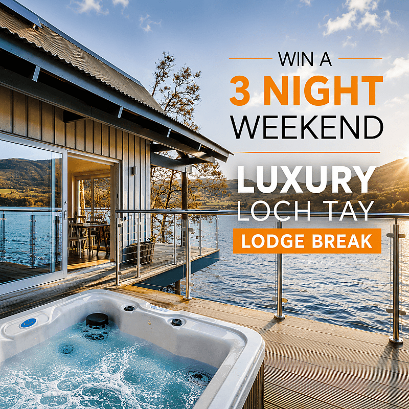 Win a Luxury 3 Night Weekend Loch Tay Lodge Break