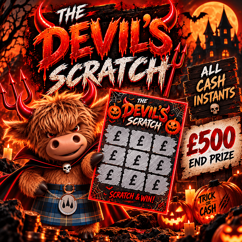 The Devil's Scratch - £10,000 Cash Prizes to be Won