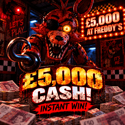 £5,000 Cash at Freddy's