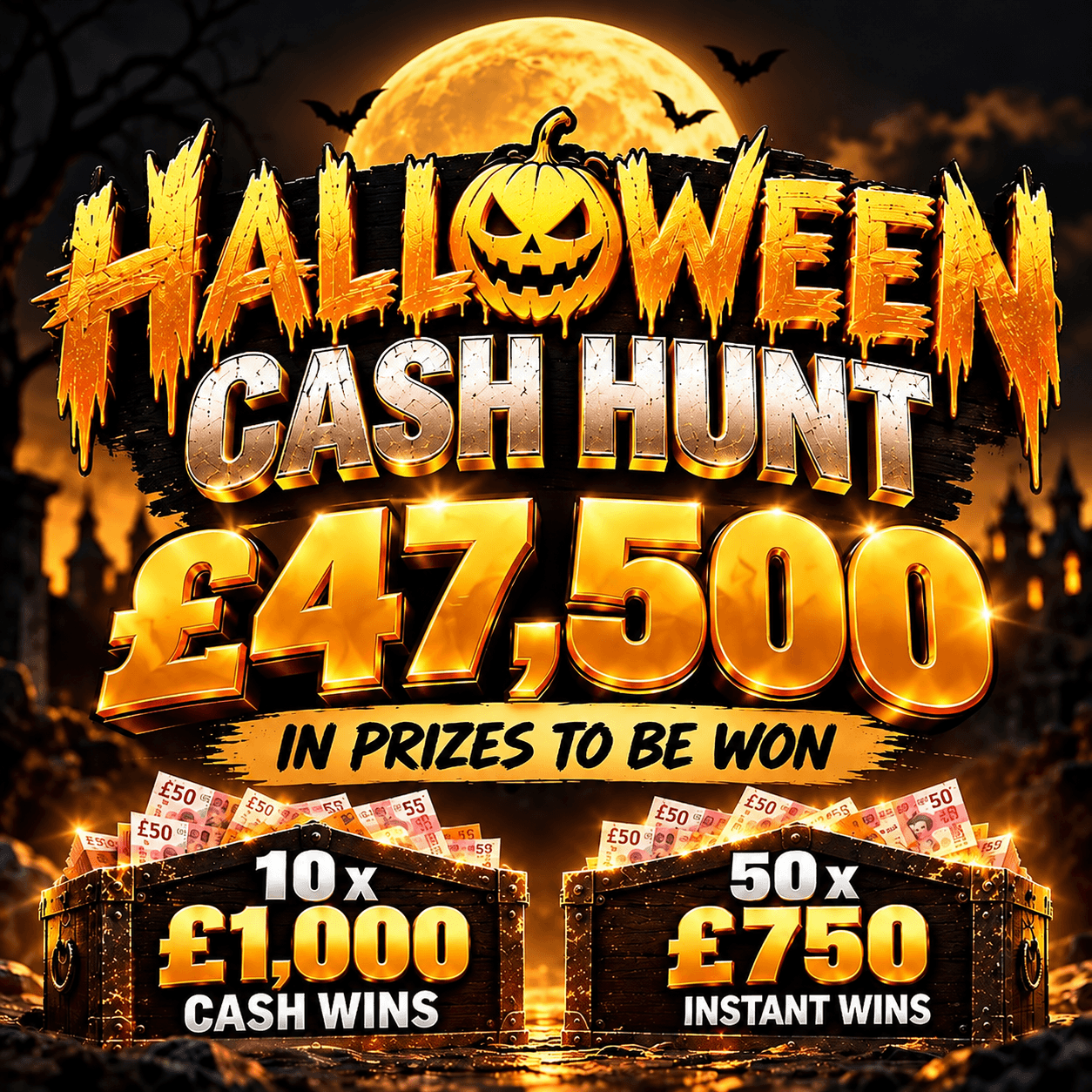 HALLOWEEN CASH HUNT