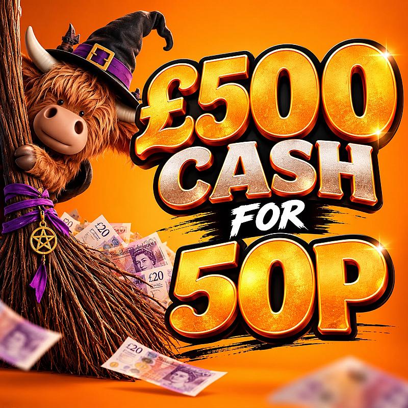 £500 Cash for 50p
