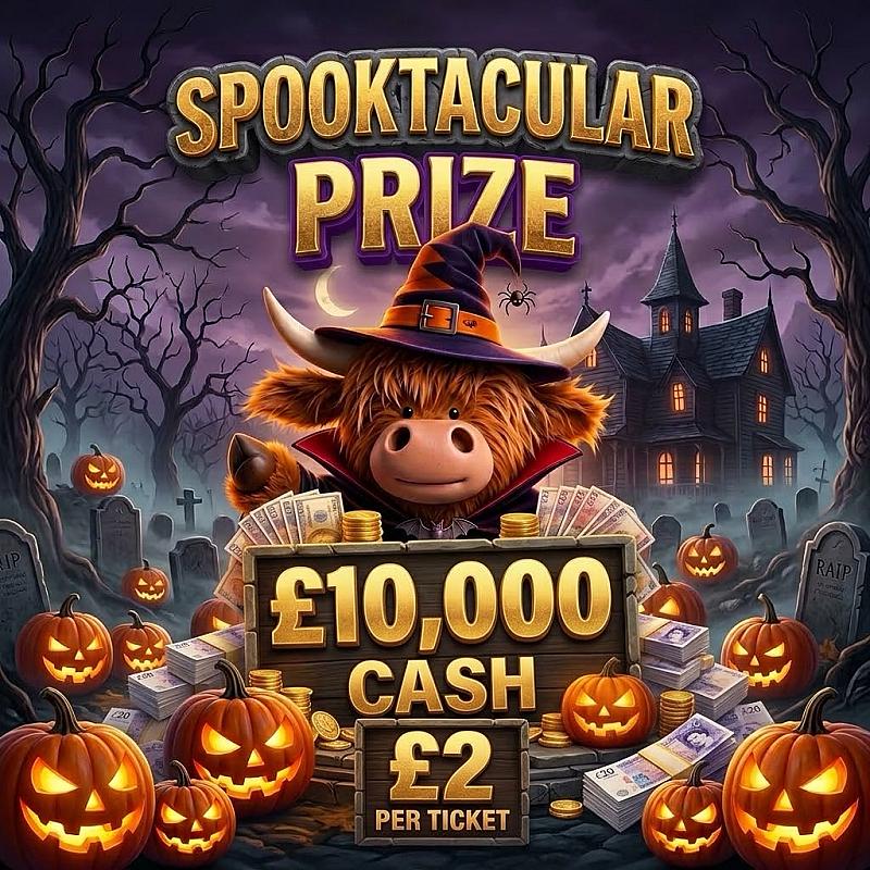 WIN £10,000 Spooktacular CASH For £2