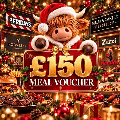 £150 Restaurant Voucher of Your Choice for that Magical Christmas Dining Experience