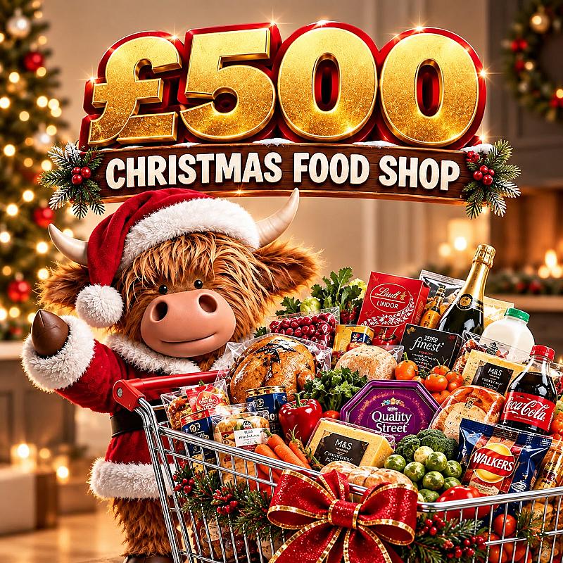 Feast Your Way into Christmas! - £500 Supermarket Food Shop