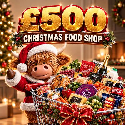 Feast Your Way into Christmas! - £500 Supermarket Food Shop