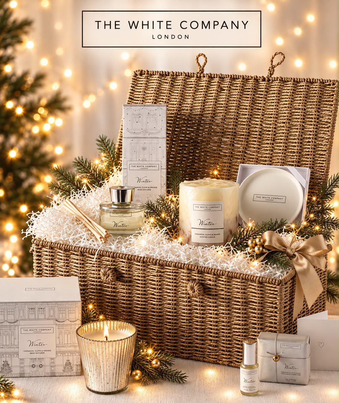 A Christmas of Cosy Luxury - White Company Winter Icons Hamper