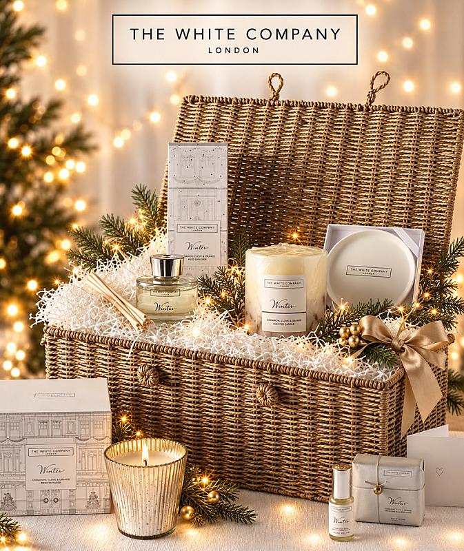 A Christmas of Cosy Luxury - White Company Winter Icons Hamper