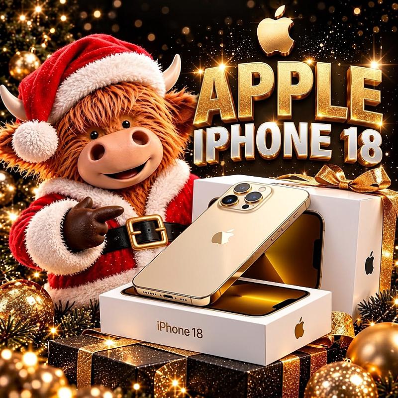 Christmas Wish List Sorted – Win an Apple IPhone 18 Pro