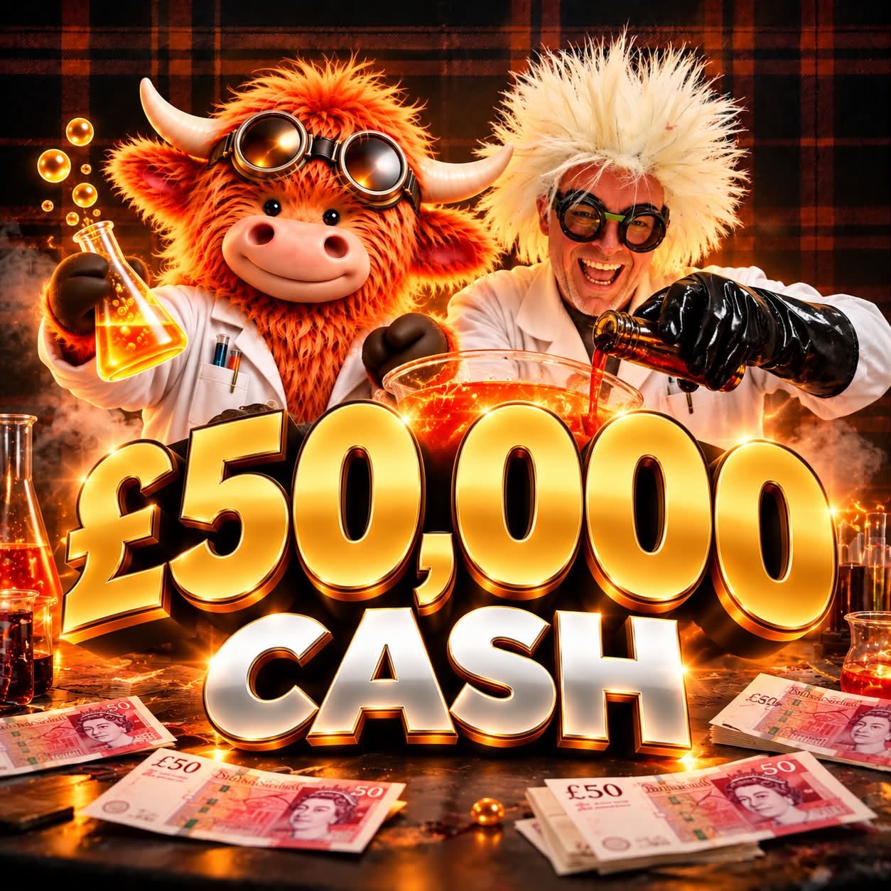 Win £50,000 Tax Free Cash