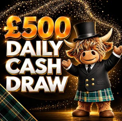 £500 Daily Cash Draw 18 Oct 2026