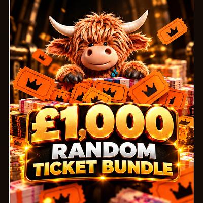 £1,000 Random Ticket Bundle