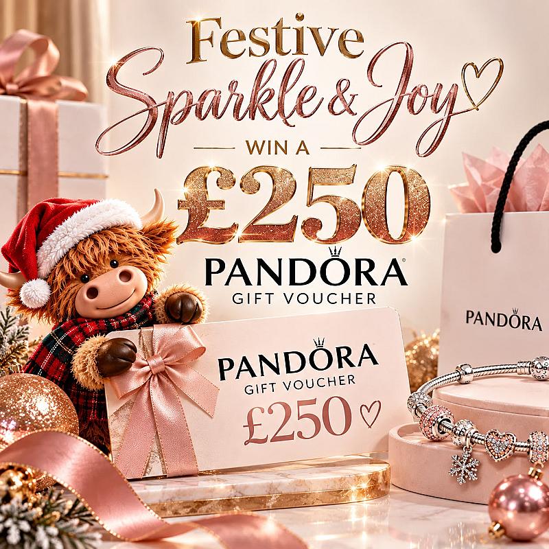 Unwrap the Magic with Pandora - WIN £250 Gift Voucher
