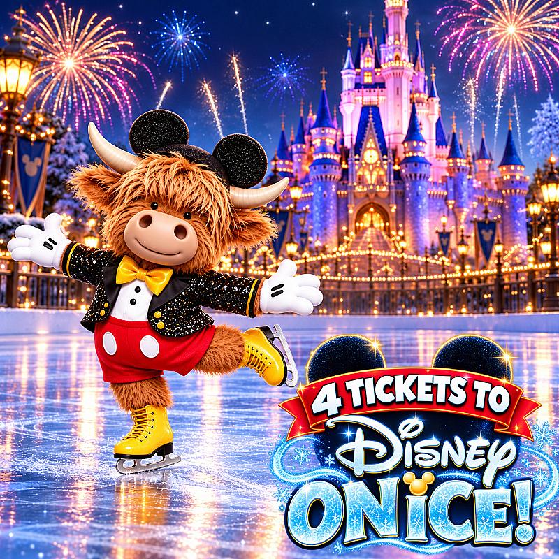 Win 4 tickets to see Disney On Ice at P&J Live in Aberdeen!