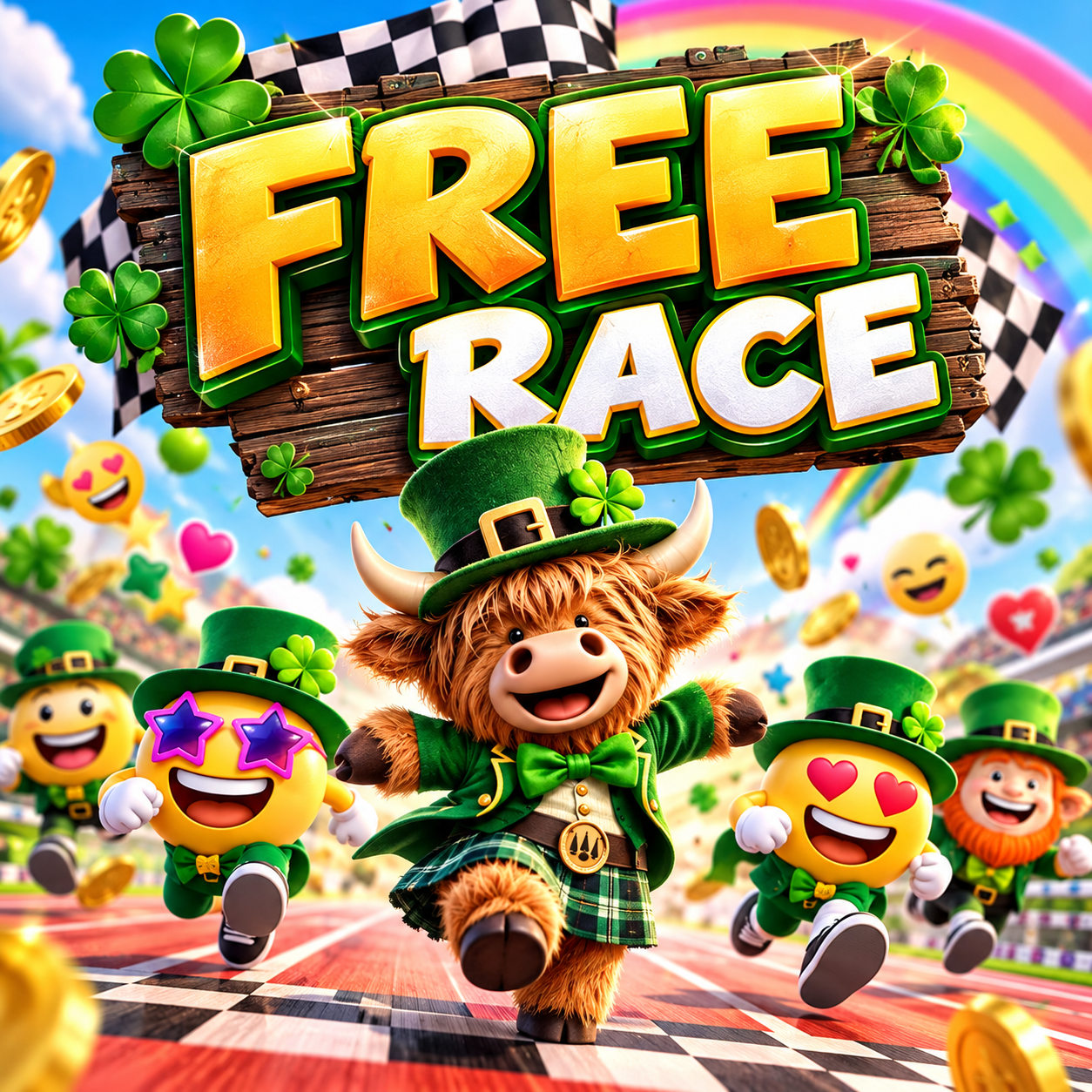 Free To Enter - Kilties Leprechauns- Race 1