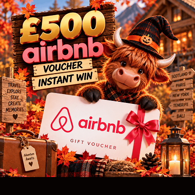 £500 Air B & B Voucher