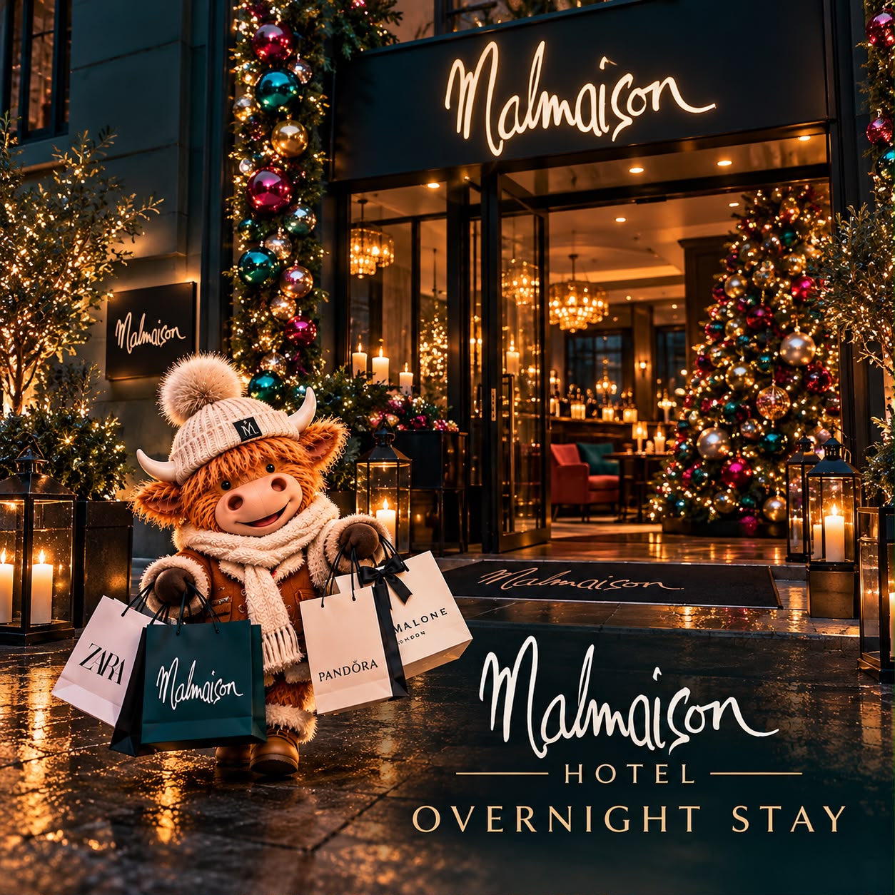 Have Yourself a Merry Little Staycation - Malmaison Hotel