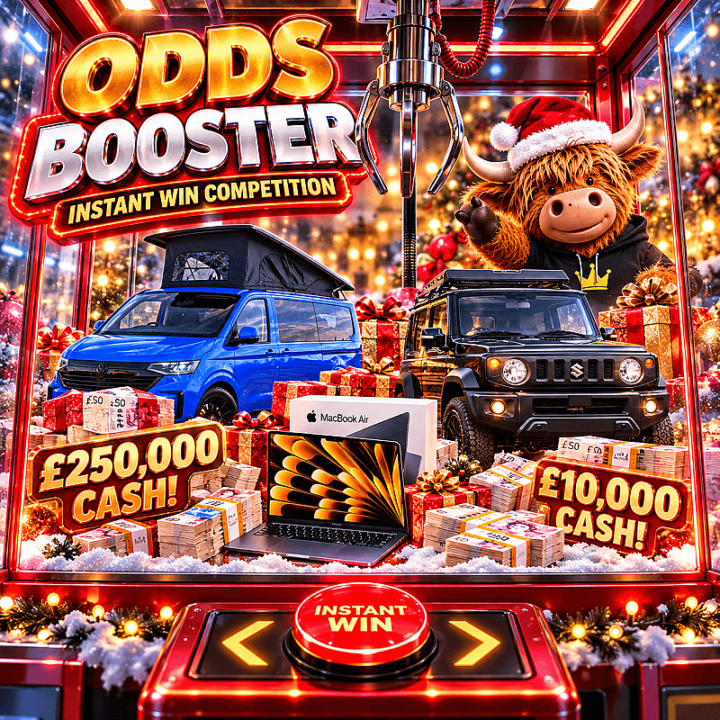 ODDS BOOSTER INSTANT WINS