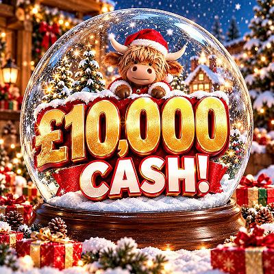25 Tickets into the £10,000 Cash draw