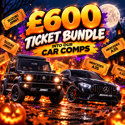 £600 Ticket bundle into the car comps