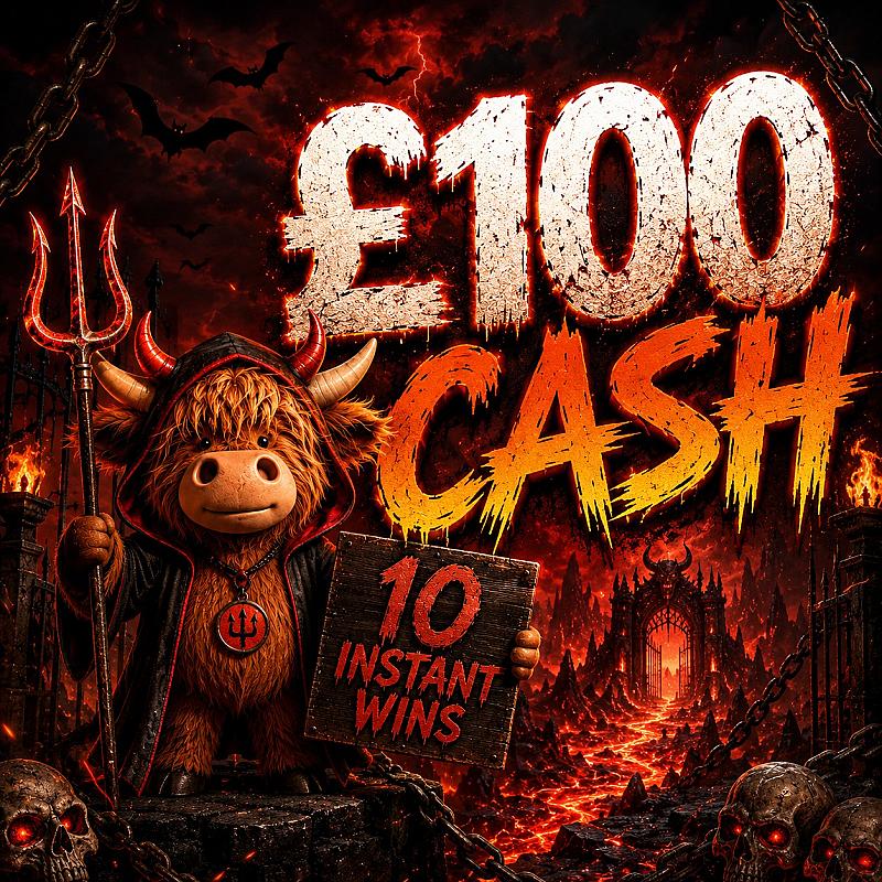 Devilishly Good – WIN £100 CASH + 10 x £50 Instants to be WON