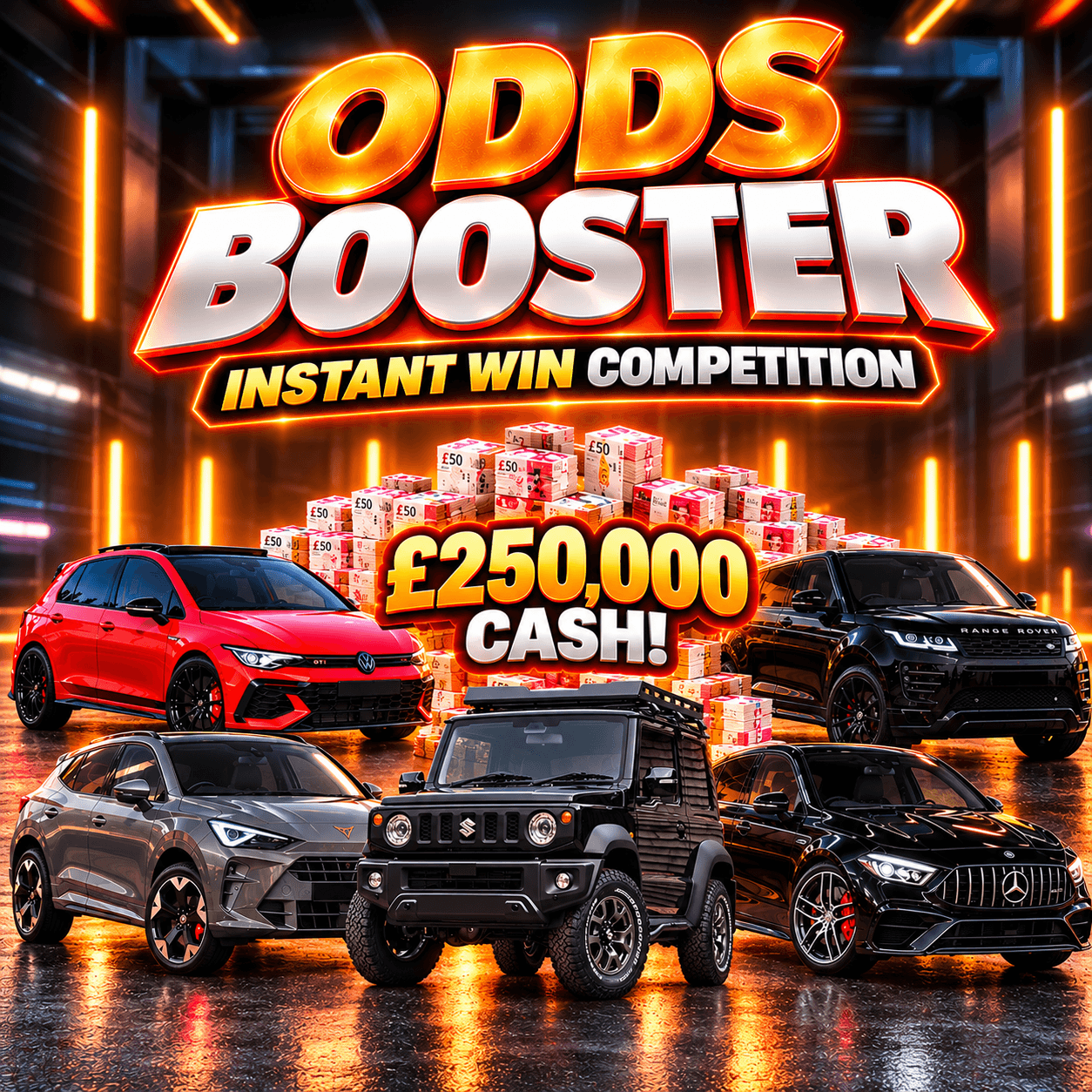 ODDS BOOSTER INSTANT WINS
