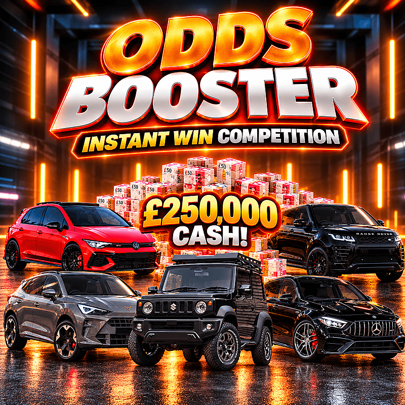 ODDS BOOSTER INSTANT WINS