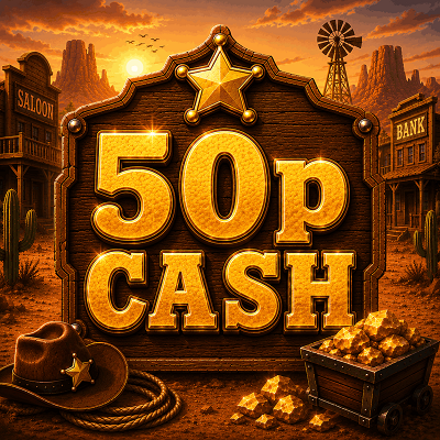 50p cash