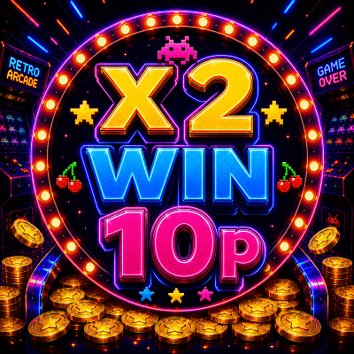 🕹️ 2x WIN - 10p