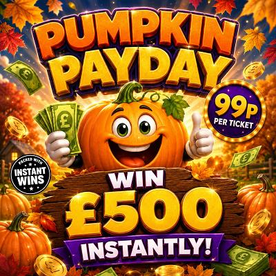 🎃 £500 CASH