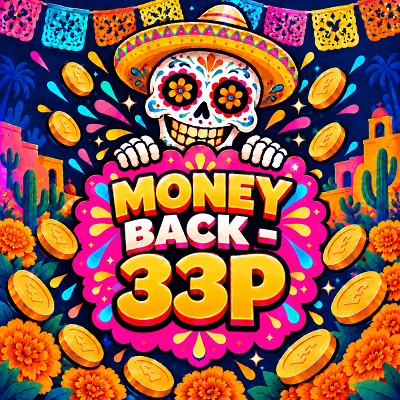 ↩️ money back - 33p