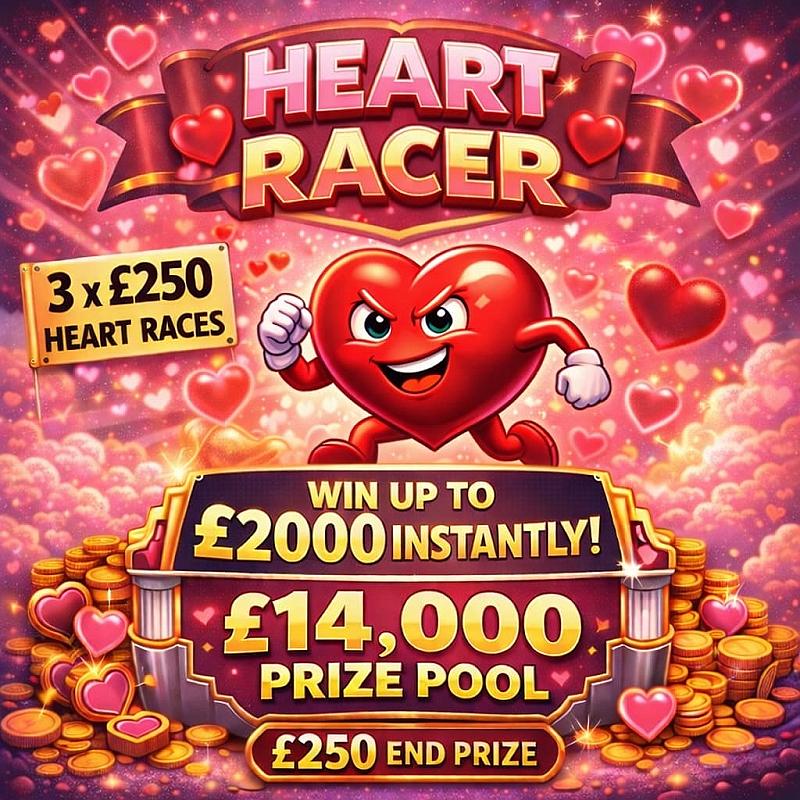 Competition Heart Racer | Lancashire Competitions