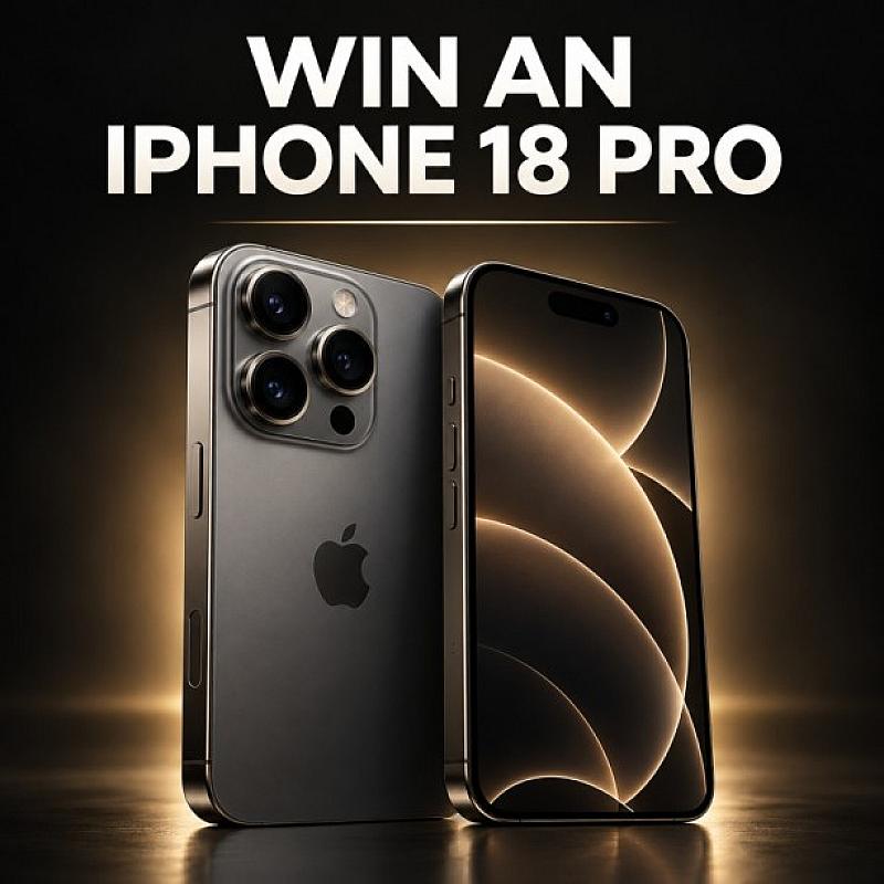 Win an iPhone 18 Pro 📱