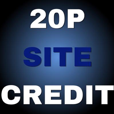20P SITE CREDIT