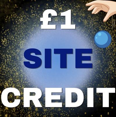 £1 SITE CREDIT