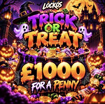 £1000 FOR A PENNY! TRICK OR TREAT 