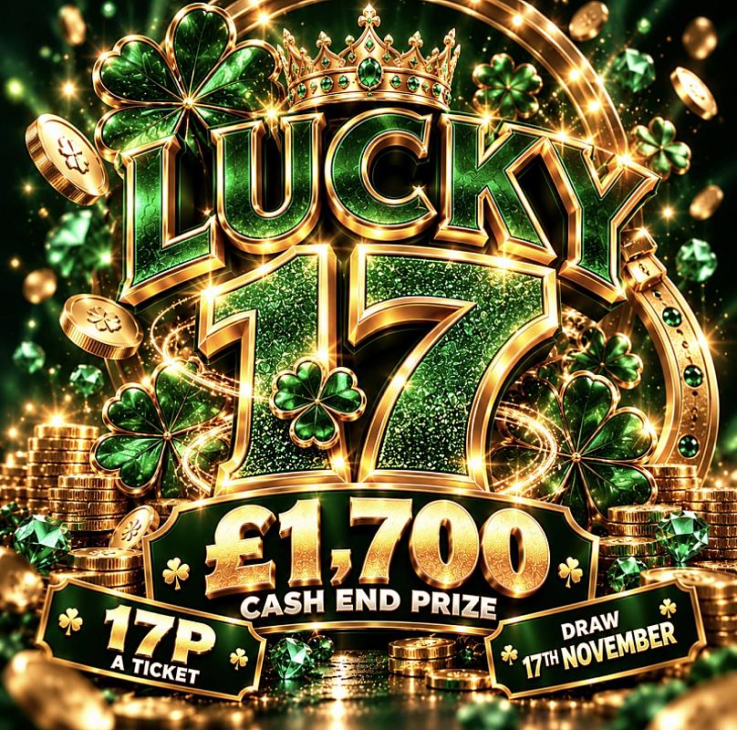 🍀 LUCKY 17 🍀 £1700 MAIN PRIZE + INSTANT WINS! 