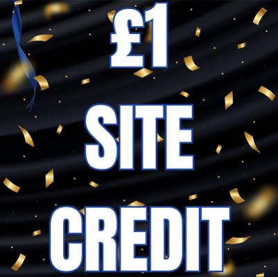 £1 SITE CREDIT! PLAY AGAIN!