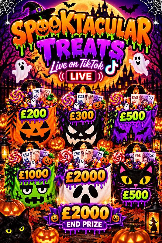 Spooktacular Treats - Tik Tok Live 🎃