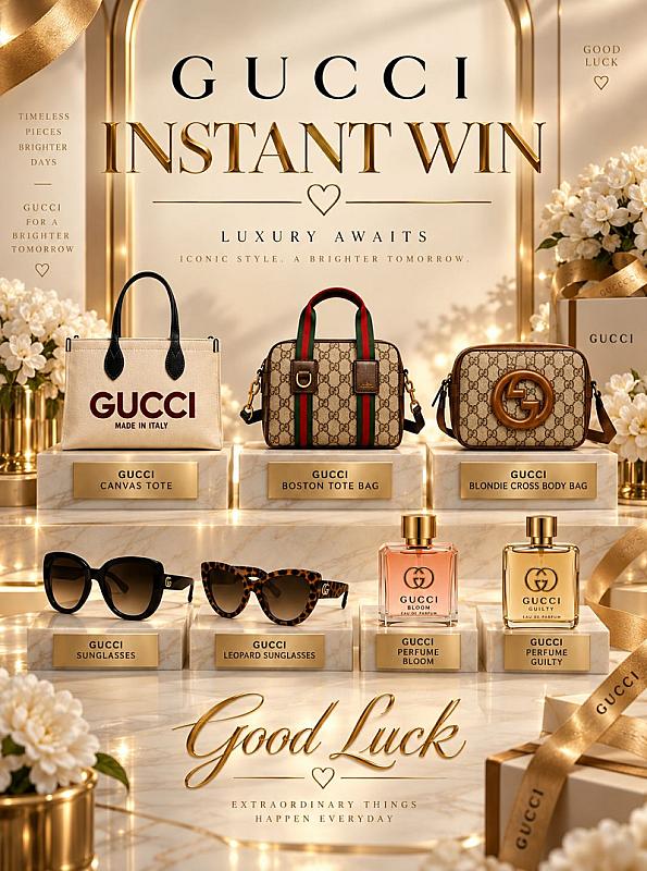 Luxury Gucci Instant Win ✨️