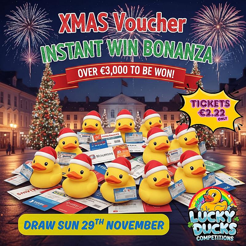 XMAS Voucher INSTANT WIN BONANZA  