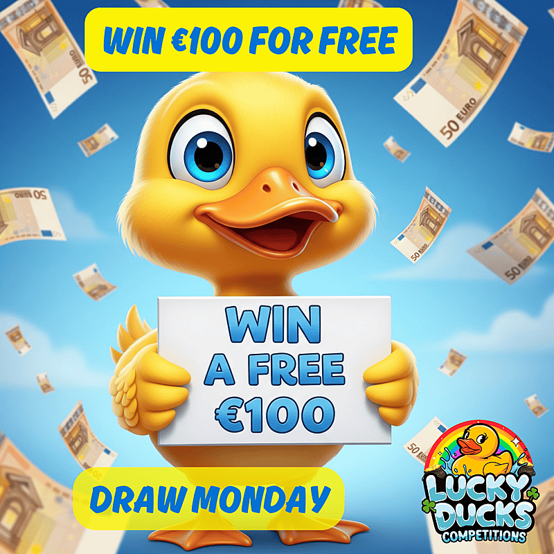 FREE €100 Cash - Monday 21st September