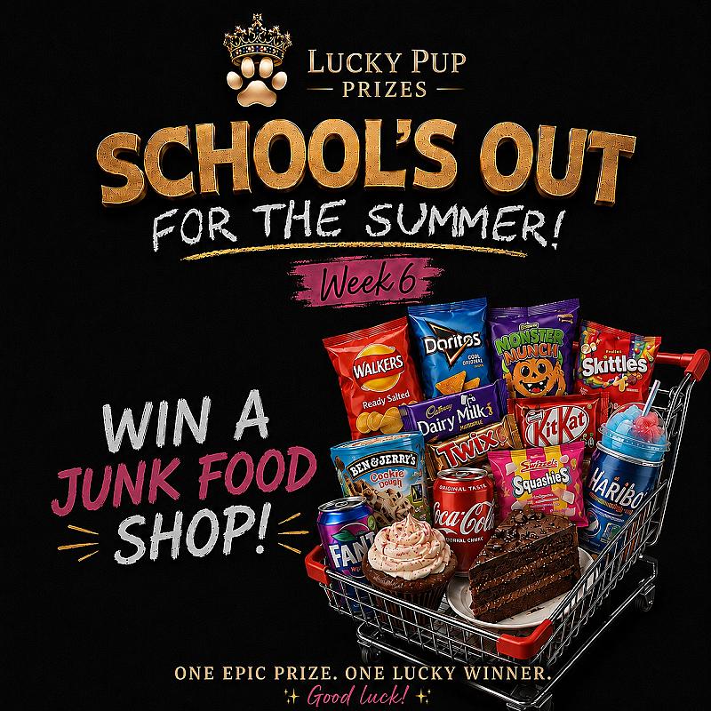 GIVEAWAY SCHOOLS OUT - WEEK 6