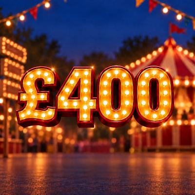 £400 CASH 🎟️
